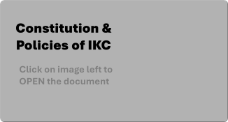 Click on image left to OPEN the document Constitution & Policies of IKC