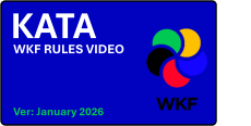 WKF RULES VIDEO KATA Ver: January 2026