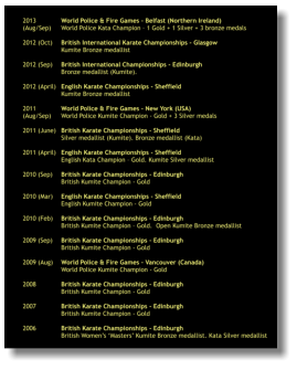 From 2006 to 2013